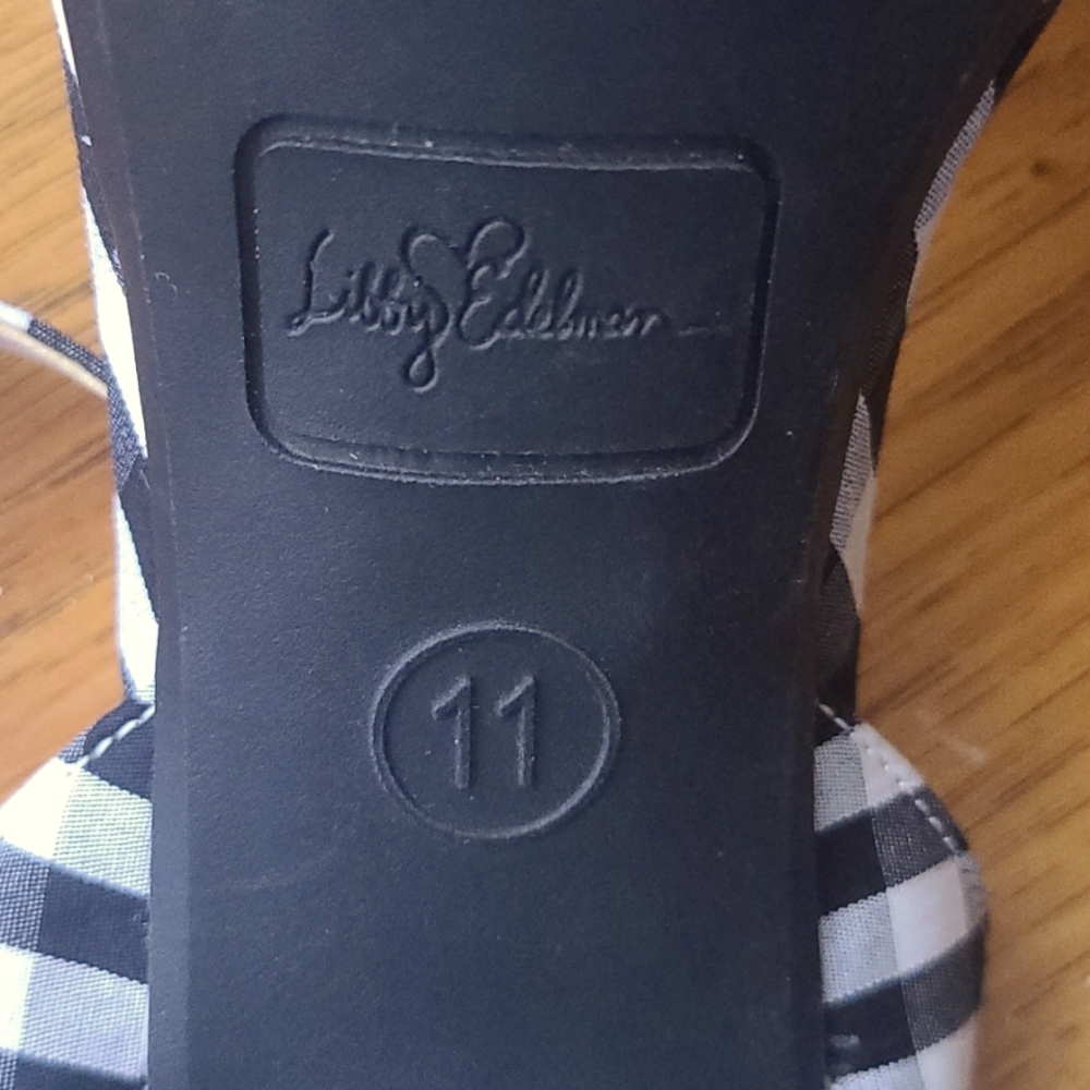 Libby Edelman Checkered Platform Heels - image 4